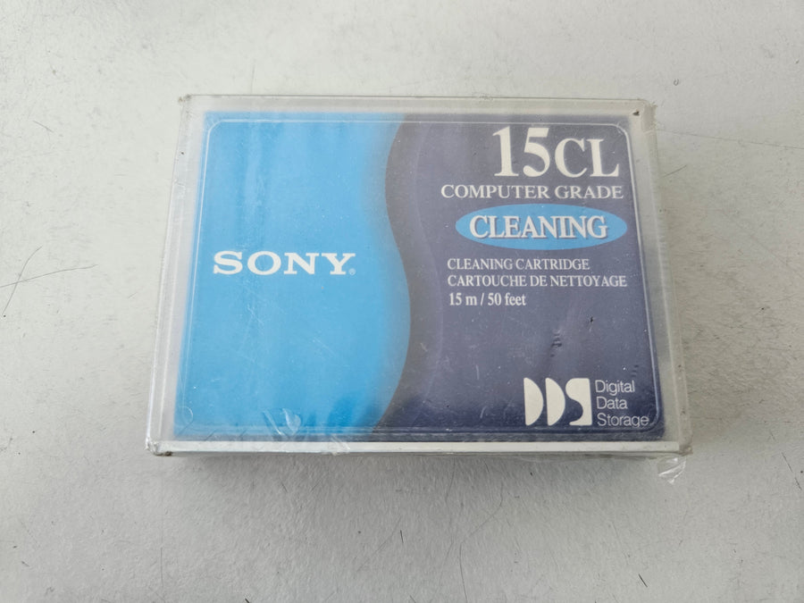 Sony 15m/50ft Computer Grade DDS Cleaning Cartridge ( DGD15CL ) NEW