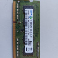 Samsung 2 GB 204 pin DDR3-1333 SO-DIMM Original 1333 mhz, PC3-10600S, CL9, 256Mx8, Single Rank ( M471B5773CHS-CH9)