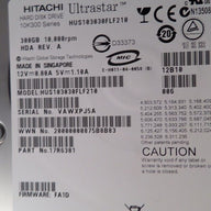 HGST Hitachi Ultrastar 300GB 10K Fibre Channel 3.5in HDD ( 17R6381 HUS103030FLF210 ) REF