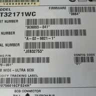 9C6003-041 - Seagate Compaq 2.1Gb SCSI 80 Pin 7200rpm 3.5in HDD - USED