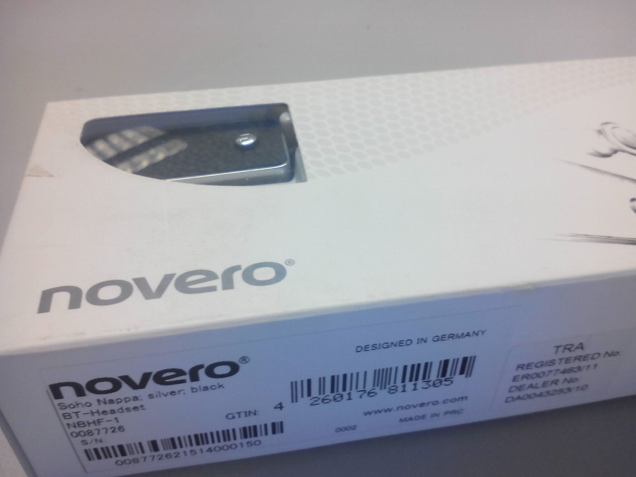 Novero Soho Nappa Bluetooth Headphones - Black - PC User | PC Parts And Spares | FREE UK DELIVERY