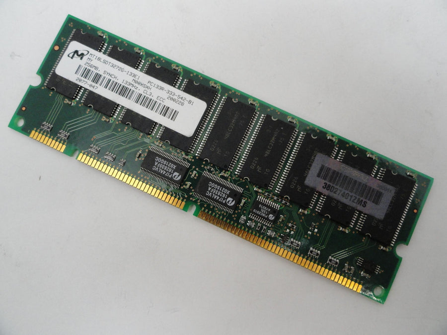 PR17466_PC133R-333-542-B1_Micron 256Mb PC133R 133MHz CL3 ECC RAM - Image2