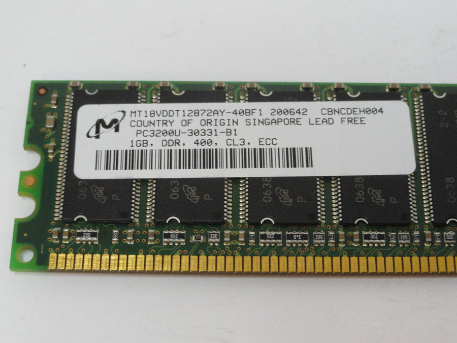 PR04769_PC3200U-30331-B1_Micron Sun 1GB PC3200 DDR-400MHz DIMM RAM - Image2