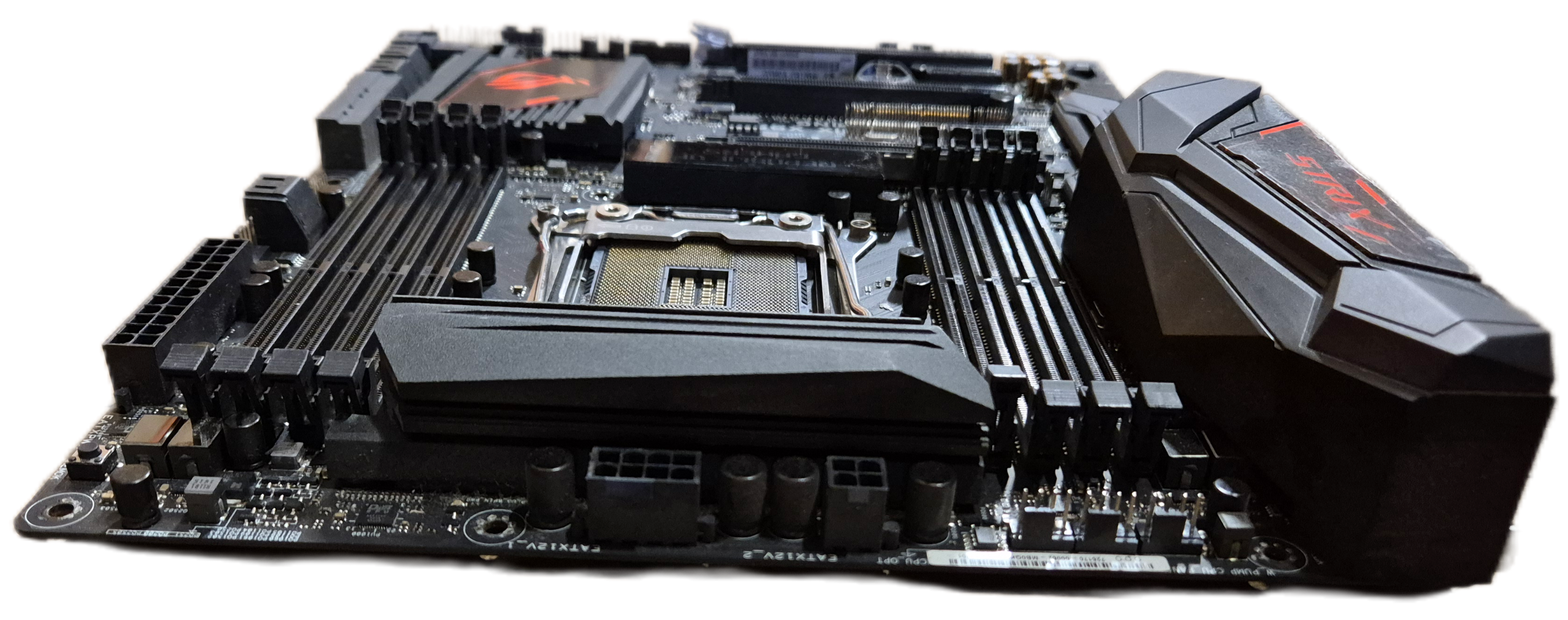 ASUS ROG STRIX X99 Gaming Motherboard LGA2011-3 DDR4 ATX - NO PCIEx4 connector USED