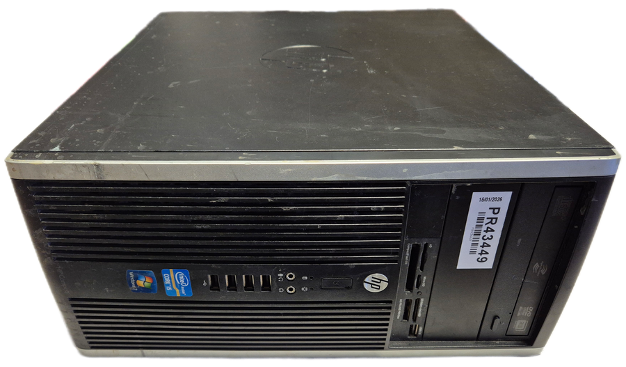 HP Compaq 6200 Pro MT DVD 500GB HD 8GB RAM i5-2400 3.1GHz NO OS Win7Pro COA present ( XY107ET#ABU ) USED
