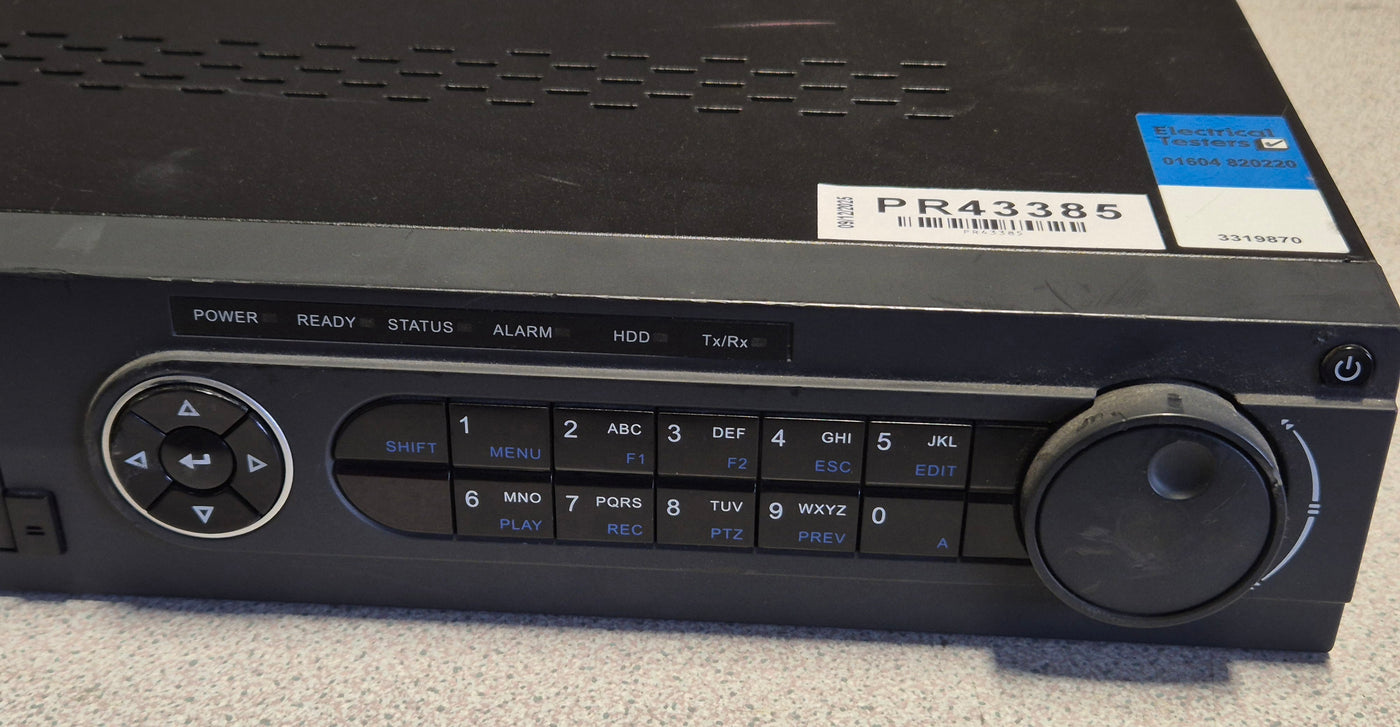 HIKVision 16 Channel Turbo HD DVR - 2x6GB HDD - password reset - DVD require new band ( DS-7316HUHI-F4 ) USED
