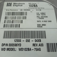 WD204BA-75AG - Western Digital Dell 20Gb IDE 7200rpm 3.5in HDD - USED