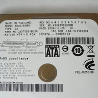 PR23674_CA07083-B026_Fujitsu 160GB SATA 5400rpm 2.5in HDD - Image3