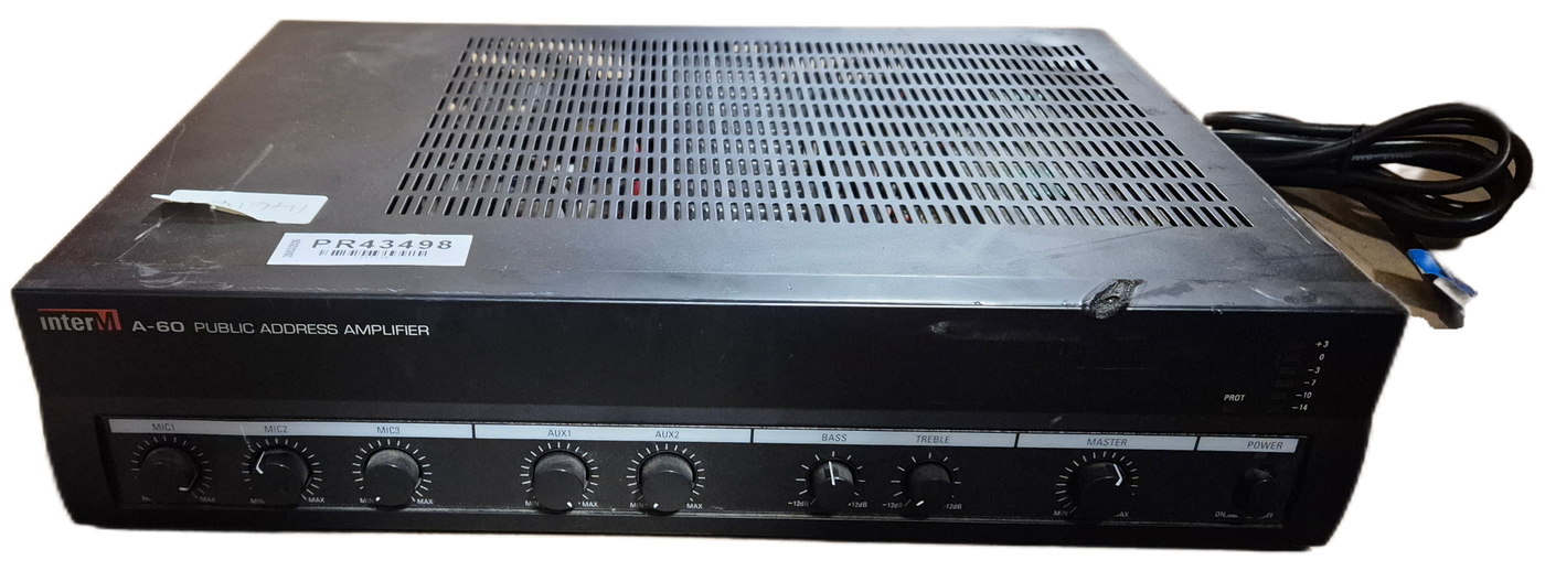 InterM A60 60W Public Address Amplifier ( NS A-60 ) USED
