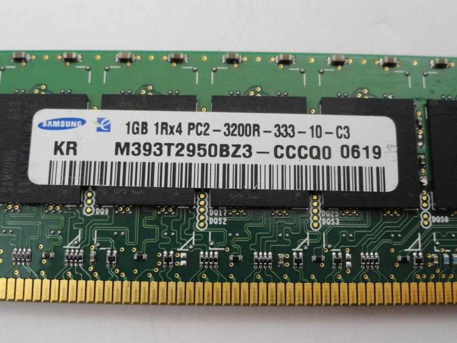 Samsung 1GB PC2-3200 400MHz CL3 ECC REG RAM ( M393T2950BZ3-CCCQ0 ) REF