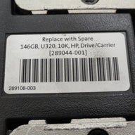 Maxtor HP 146.8GB SCSI 80Pin 10Krpm 3.5" HDD in Caddy ( 8B146J0 306637-003 BD146863B3 3R-A4148-AA 271837-006 289044-001 ) USED