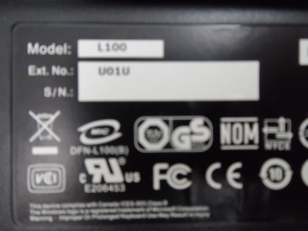 UY780 - Dell 105 Key Soft Touch USB Keyboard Black - Refurbished