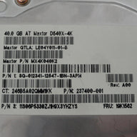 LE04Y011 - Maxtor IBM HP 40Gb IDE 5400rpm 3.5in HDD - Refurbished