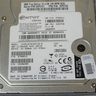 PR15756_07N8812_IBM 73.4GB SCSI 80 Pin 10Krpm 3.5in HDD - Image4