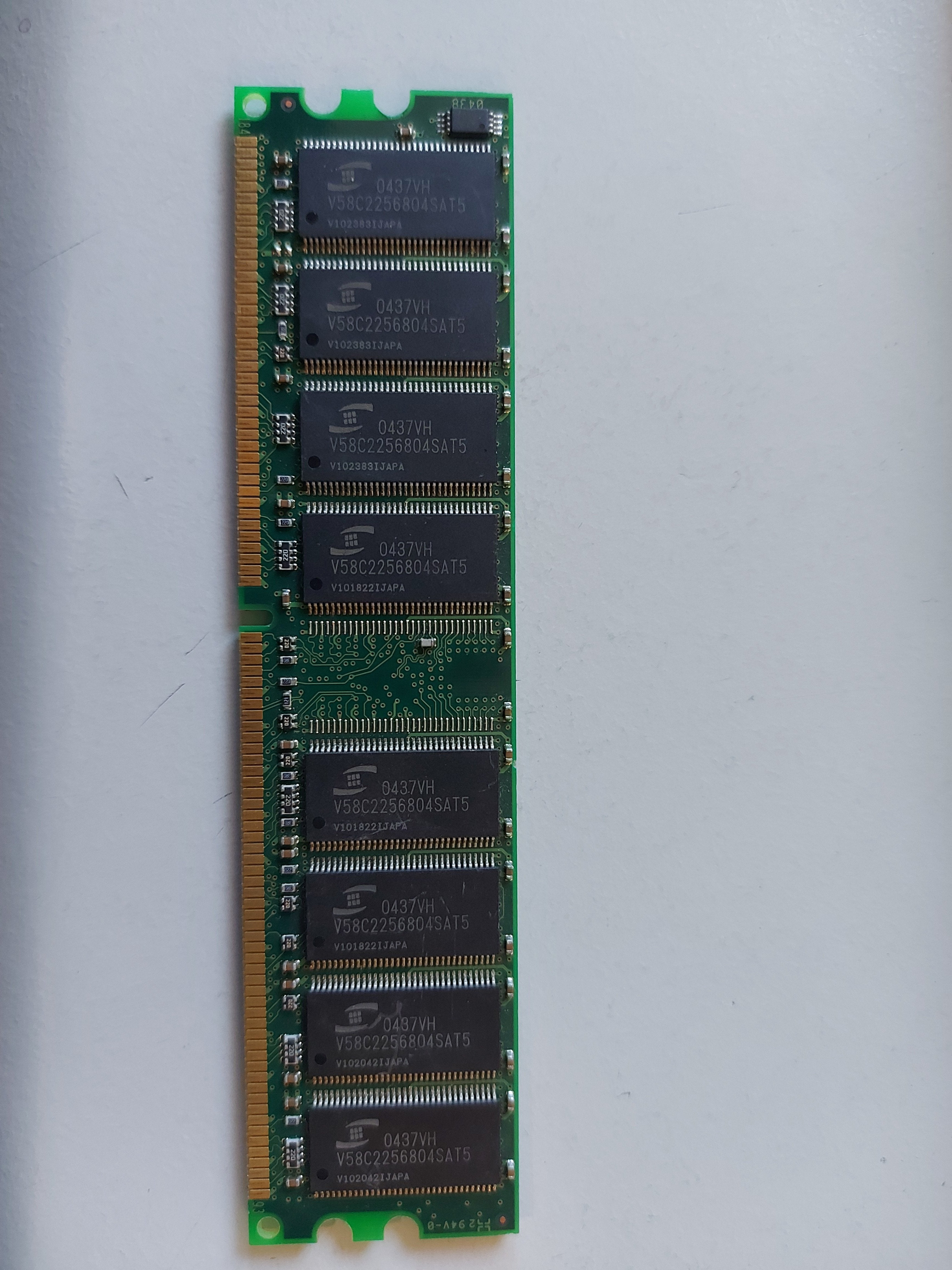 ProMOS 512MB DDR 400MHz CL3 PC3200 nonECC UDIMM Memory Module V826664K24SATG-D3