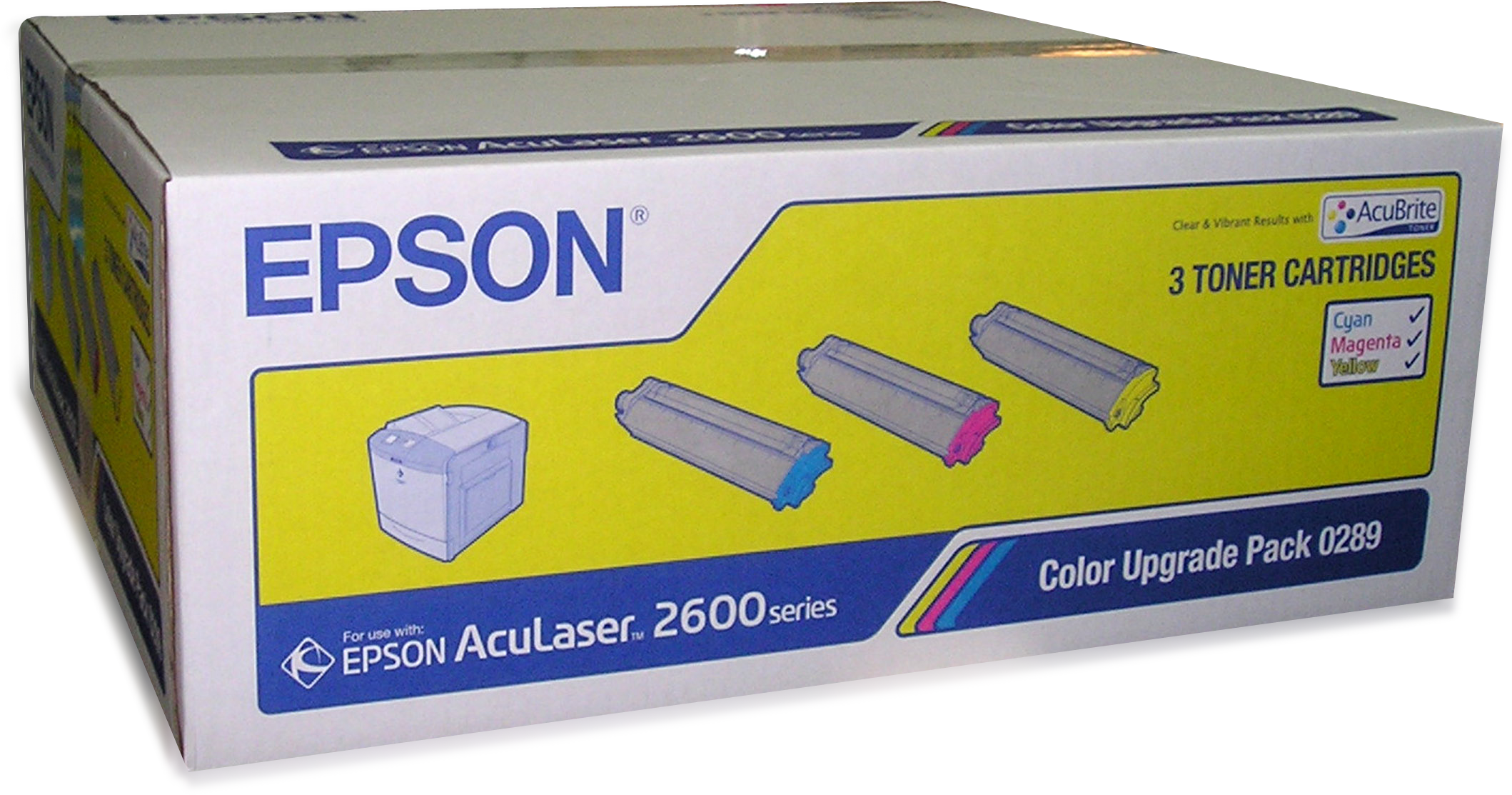 Epson Color Upgrade Pack Toner cartridge - yellow, cyan, magenta ( C13S050289 ) NEW OLD STOCK FINAL SALE