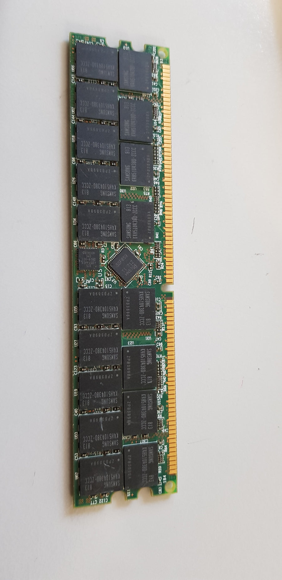 Smart Modular 2GB PC3200 DDR-400MHz Registered ECC CL3 184-Pin DIMM (SG25672RDTR8H2BGSD)