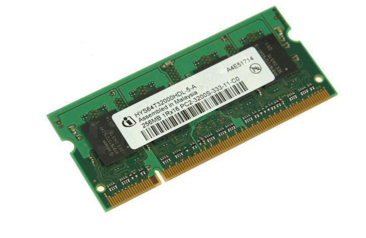 ProMOS 512MB PC2-4200 DDR2-533MHz non-ECC Unbuffered CL4 200-Pin SoDimm ( V916732B24QBFW-E4 ) USED