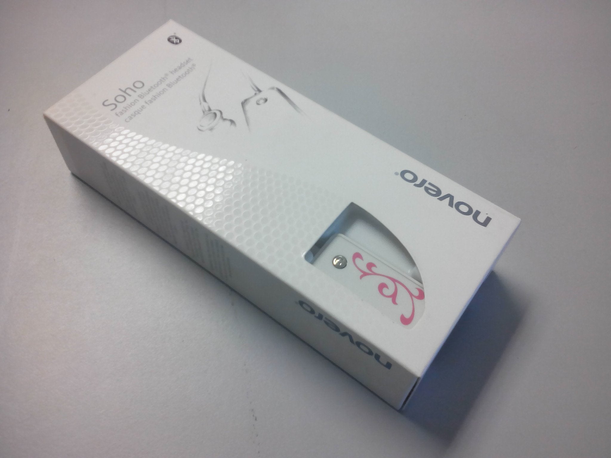 Novero Soho Twig Bluetooth Headset - White / Rose - PC User | PC Parts And Spares | FREE UK DELIVERY