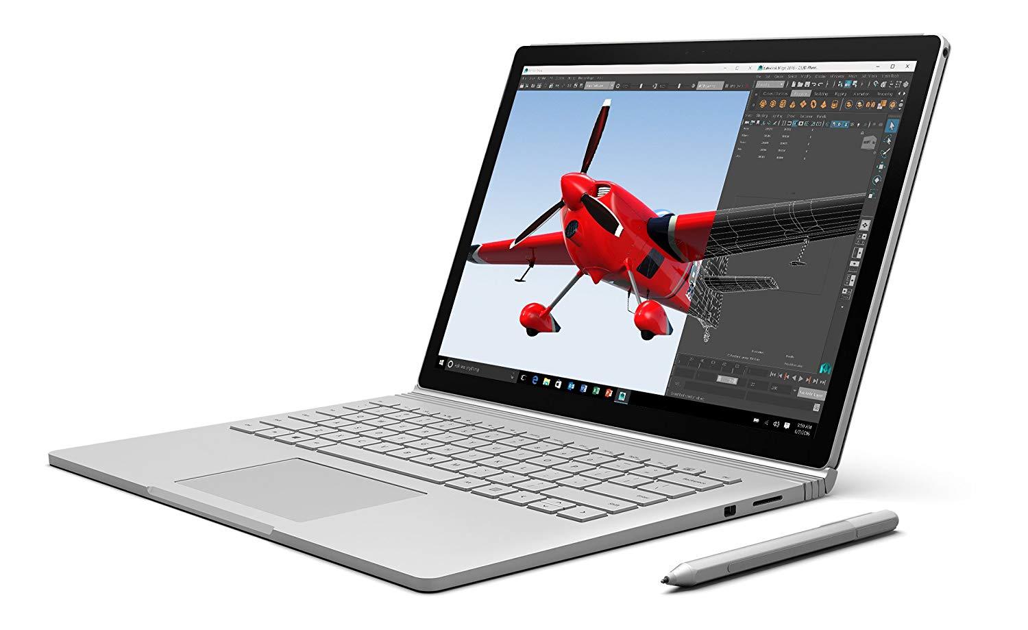 Microsoft Surface Book i7 6thGen, 512GB SSD, 16GB RAM (SW6-00003 New Open Box)