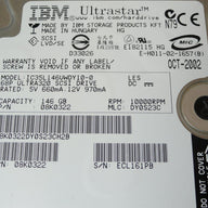PR23165_08K0322_IBM 146Gb SCSI 68 Pin 10Krpm 3.5in HDD - Image2