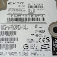 PR12584_07N8782_Hitachi IBM 36GB SCSI 68 Pin 10Krpm 3.5in HDD - Image3