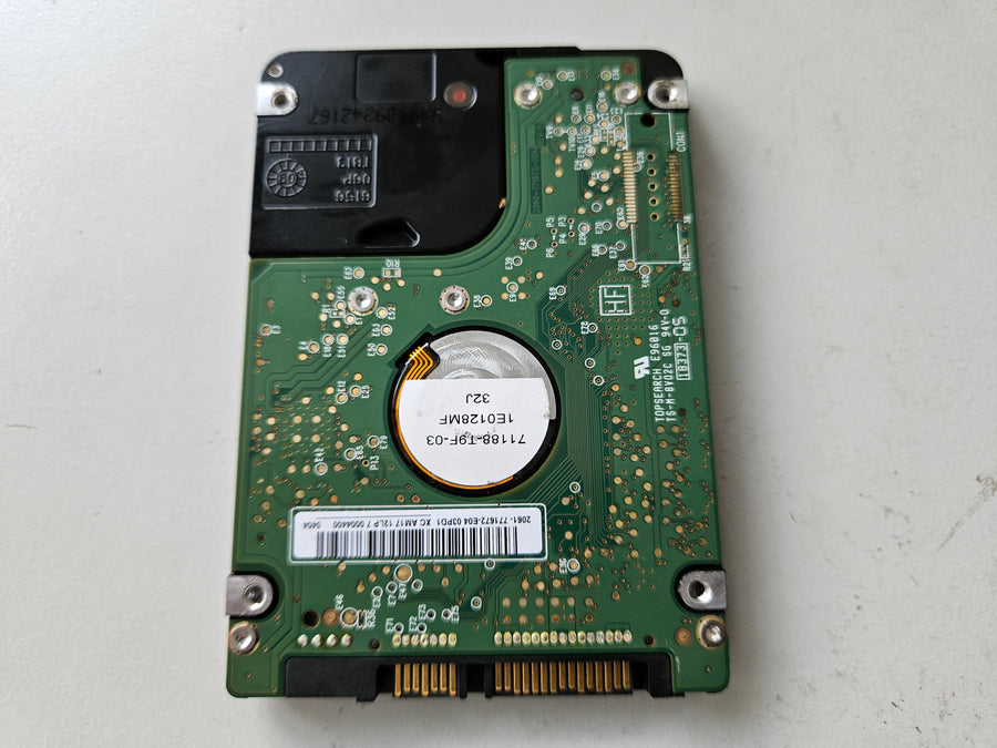 Western Digital HP 250GB 7200RPM SATA 2.5in HDD ( WD2500BEKT WD2500BEKT-60A25T1 592905-001 ) USED