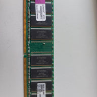 Kingston 512MB PC3200 DDR-400MHz DIMM 99U5192-005.A00LF KVR400X64C3A/512