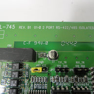 Advantech Dual Port Serial ISA Communication Card ( PCL-745 PCL-745    Advantech Ref )