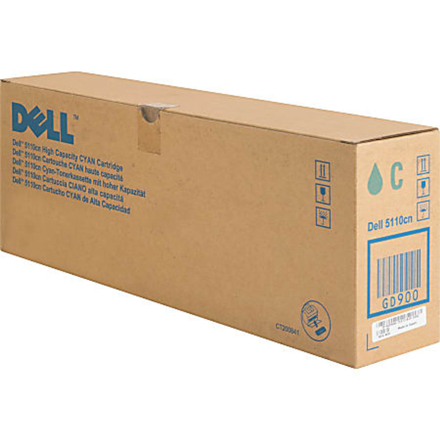 Dell 5110cn Cyan Toner Cartridge - 12000 Pages ( GD900 ) NEW OLD STOCK FINAL SALE
