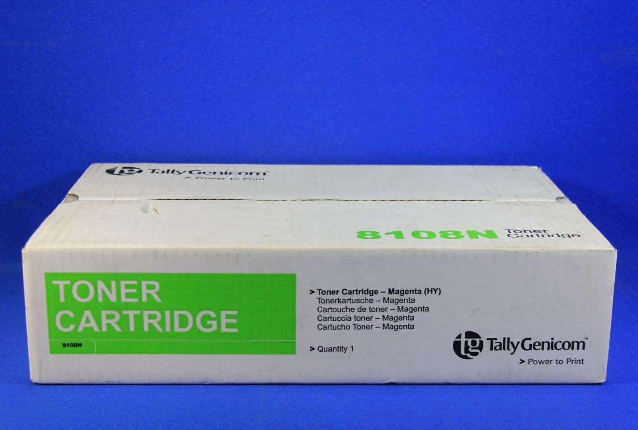 TallyGenicom 8108N High Capacity Magenta Toner cartridge ( 043797 ) NOB FINAL SALE