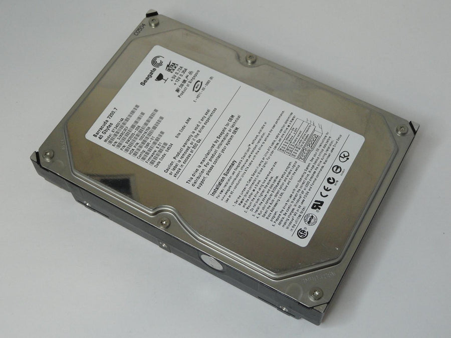 9W2005-006 - Seagate 40GB IDE 7200rpm 3.5in Barracuda 7200.7 HDD - USED