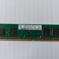 Samsung 256MB DDR2-400MHz PC2-3200 non-ECC Unbuffered CL3 240-Pin DIMM Memory Module (M378T3354CZ0-CCC)
