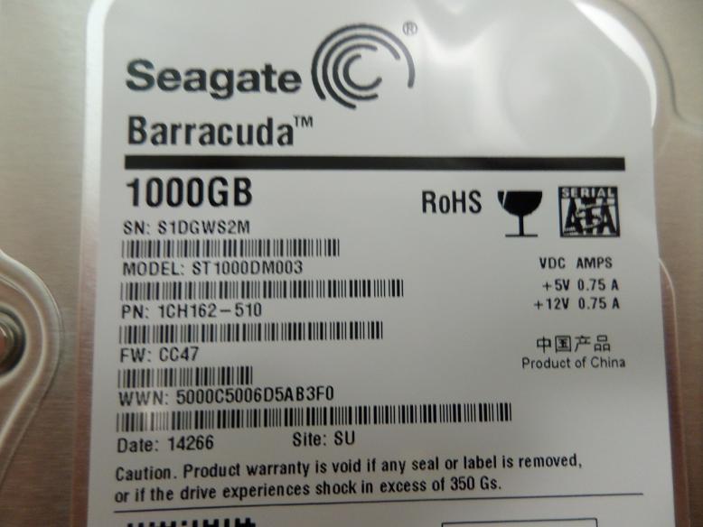 PR22751_ST1000DM003_Seagate Dell 1TB SATA 7200rpm 3.5in HDD - Image3