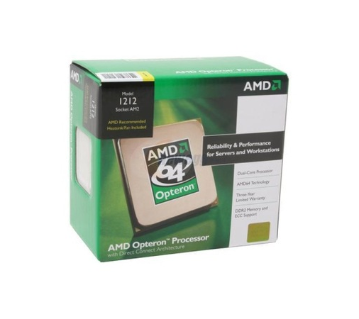 AMD Opteron 1212 2-Core 2GHz/2MB CPU + Heatsink ( OSA1212IAA6CS OSA1212CSBOX ) NOB