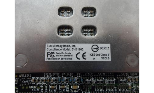 Sun 1200Mhz UltraSPARC III Cu CPU Module ( 501-6805 ) REF