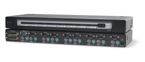 BELKIN OmniView PRO2 PS/2 8-Port KVM Switch 1920x1440 ( F1DA108P-B ) USED