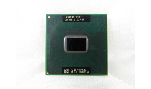 Intel Celeron M 520 1.60Ghz 533Mhz 1MB PPGA478 CPU ( SL9WN ) REF