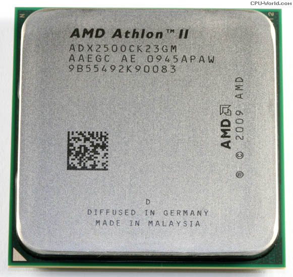 AMD Athlon II X2 250 3GHz Socket AM2+ AM3 65W CPU ( ADX2500CK23GM ) REF