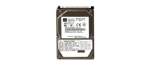 Toshiba 30GB IDE 2.5" HDD ( MK3017GAP HDD2159 ) REF