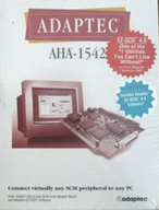 Adaptec 16-Bit ISA SCSI Controller Card + Software ( AHA-1542CP ) NEW