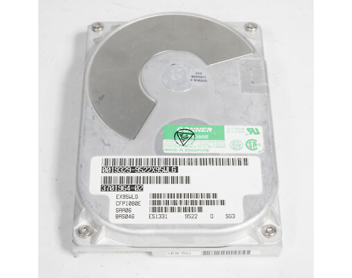 Conner Sun 1GB SCA80 3.5" HDD ( CFP1080E 370-1964-02 ) REF