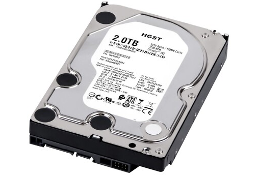 WD HGST Ultrastar 2TB SATA 6Gb/s 7200RPM 3.5" HDD ( 1W10002 HUS722T2TALA604 ) REF