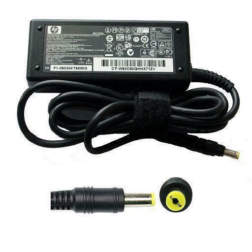 HP Laptop Charger 65W 18.5V 3.5A Yellow tip ( 534092-002 ) USED