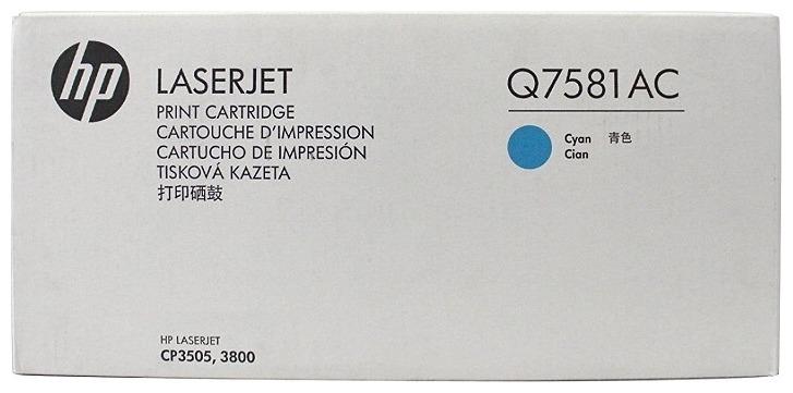 HP Laserjet Toner Cartridge - Cyan ( Q7581AC ) NEW OLD STOCK FINAL SALE