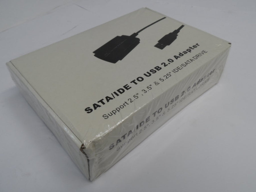 SATA/IDE - SATA / IDE To USB 2.0 Adapter. Support 2.5", 3.5" And 5.25" IDE / SATA Drive - NEW