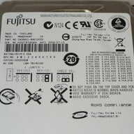 PR05555_CA06821-B46100SS_Fujitsu 40GB IDE 4200rpm 2.5in HDD - Image3