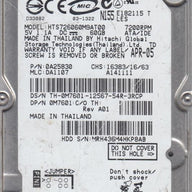 Hitachi Dell 60Gb IDE 7200rpm 2.5in HDD ( 0A25830 HTS726060M9AT00 0M7601 ) USED