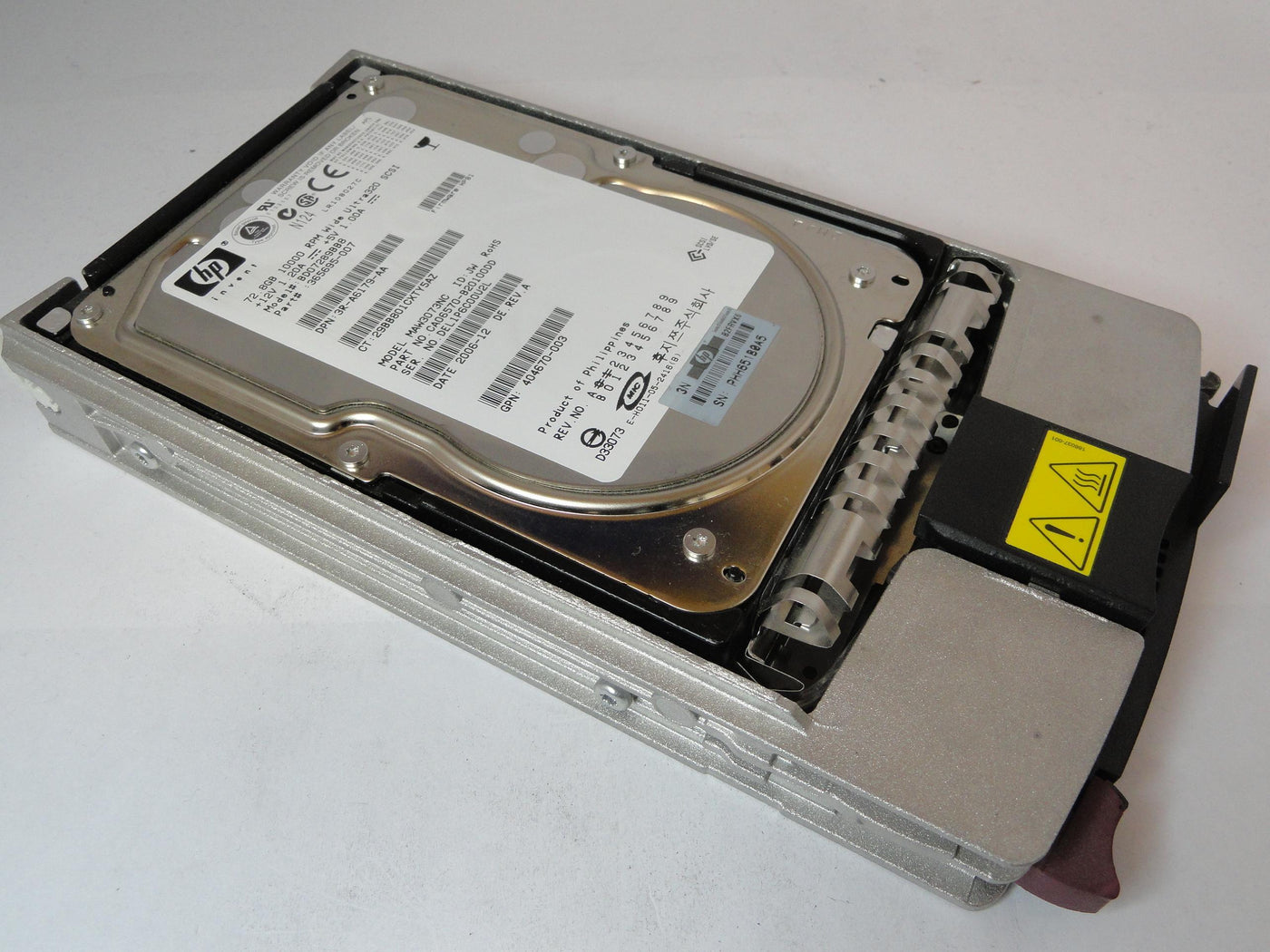 PR21443_CA06570-B20100DD_Fujitsu HP 72.8GB SCSI 80 Pin 10kRPM 3.5in HDD - Image4