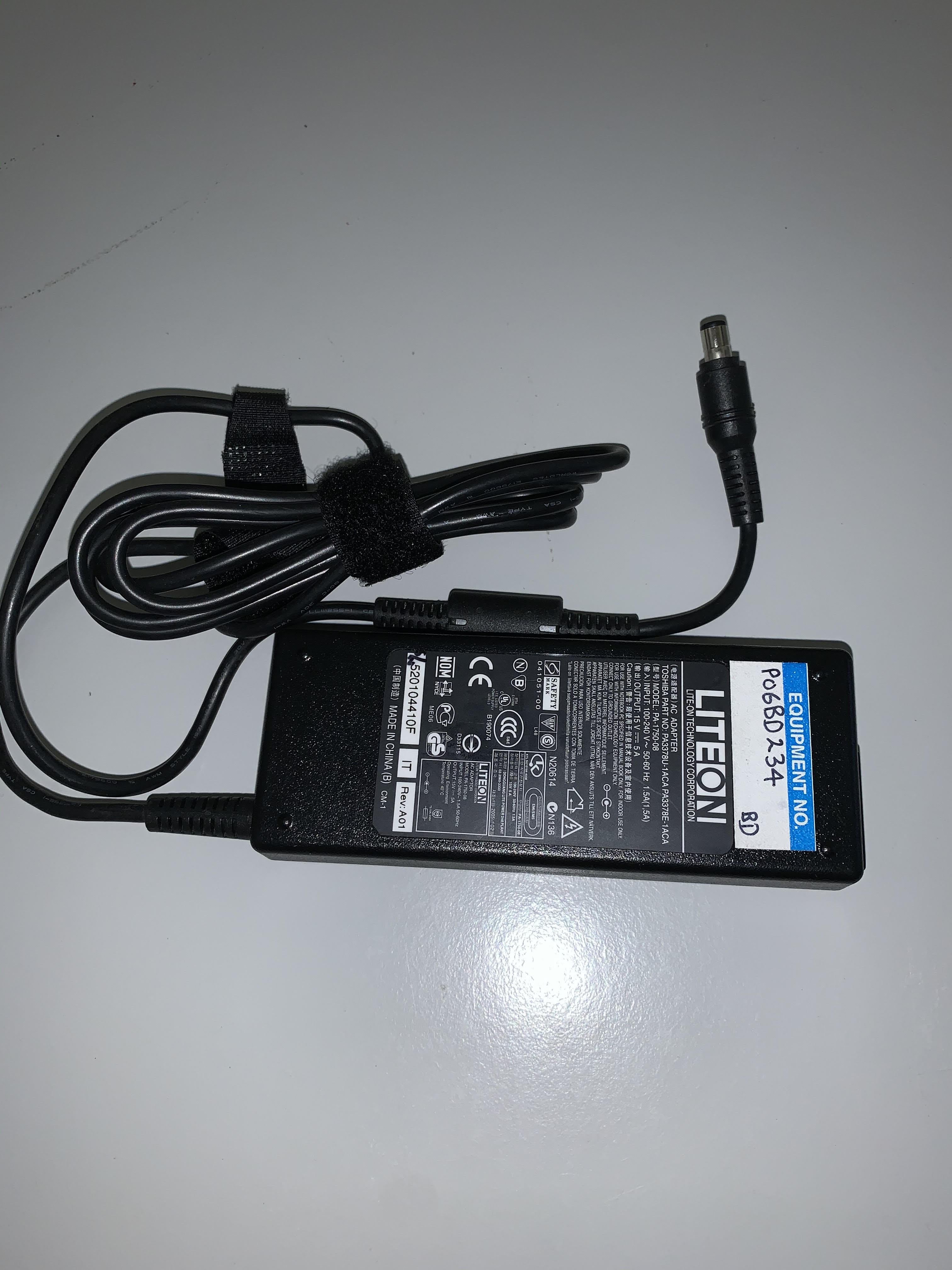 Charger Liteon 19V 2,1A x Notebook Laptops ( PA-1750-08 PA3378U-1ACA USED)